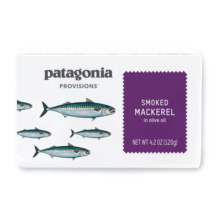 Pantagonia Smoked Mackerel in Olive Oil Tin 