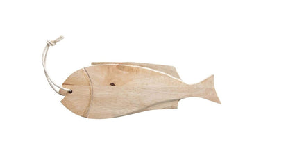a decorative fish shaped board 