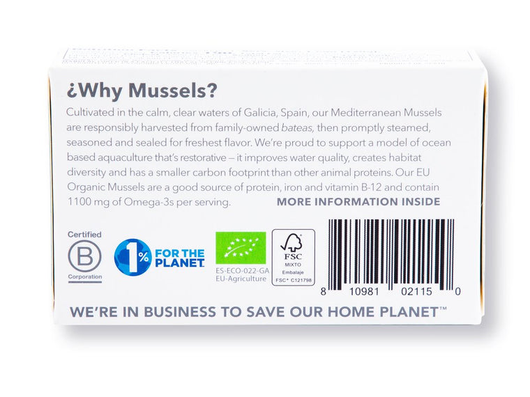 back Pantagonia lemon herb mussels box